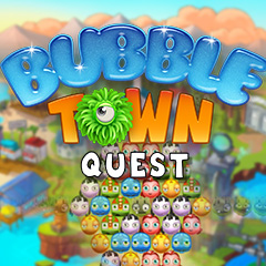 Bubble Town Quest, Play Free Online Puzzle Games